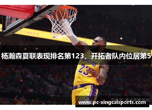 杨瀚森夏联表现排名第123，开拓者队内位居第5